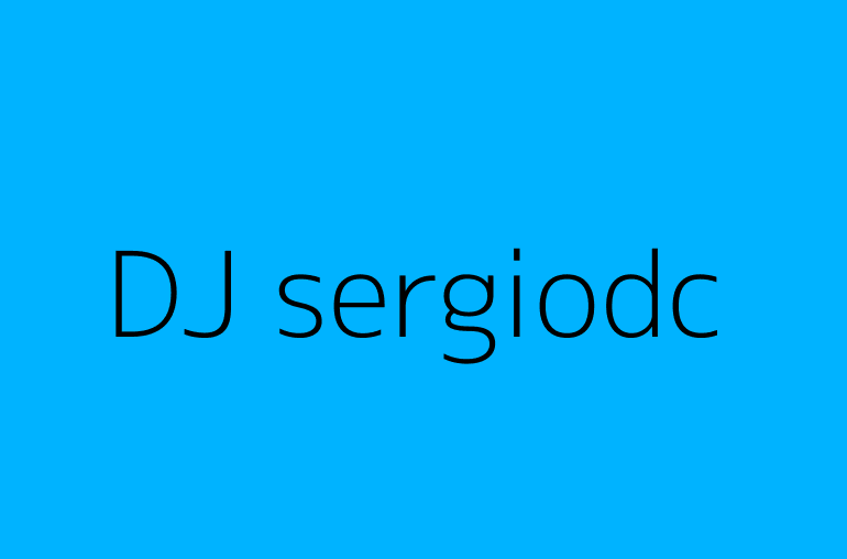 DJ sergiodc